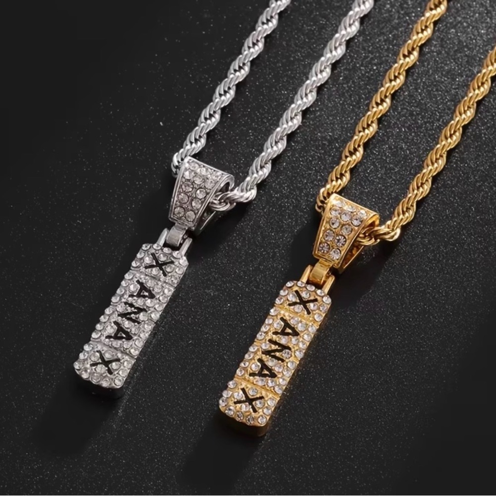 Gold or Silver Chill Pill Necklace